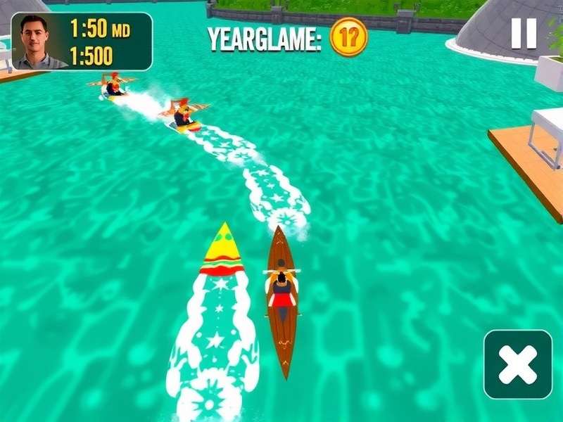 Nutmeg Niagara Racer multiplayer gameplay